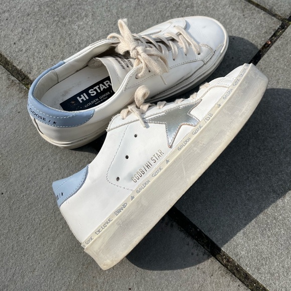 Golden Goose Hi Star Sneaker - Picture 1 of 7